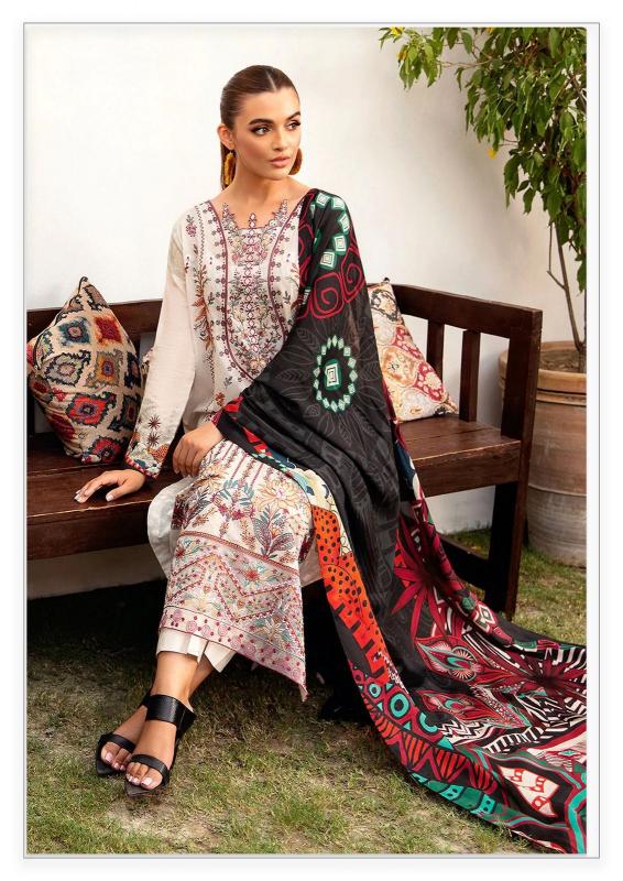 Miss World Ghazal Vol-03 - Karachi Dress Material  - Wholesale Catalog