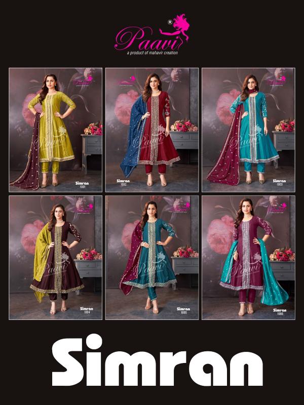Paavi Simran catalog front open kurti online india
