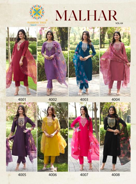 Passion Tree Malhar Vol 4 Catalog jeel kurtis manufacturers in india