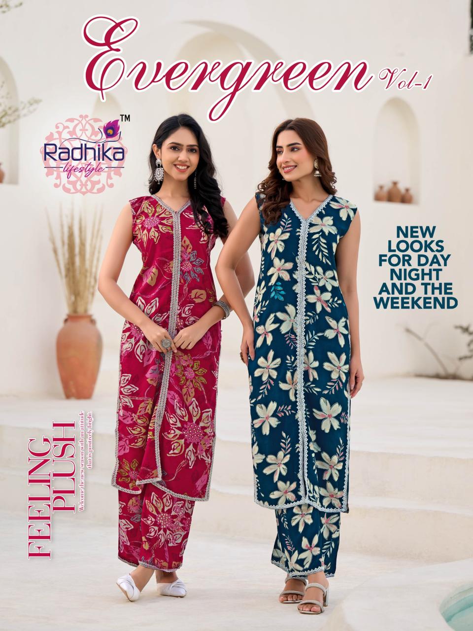 Radhika Lifestyle Evergreen catalog coord set women under ₹1000