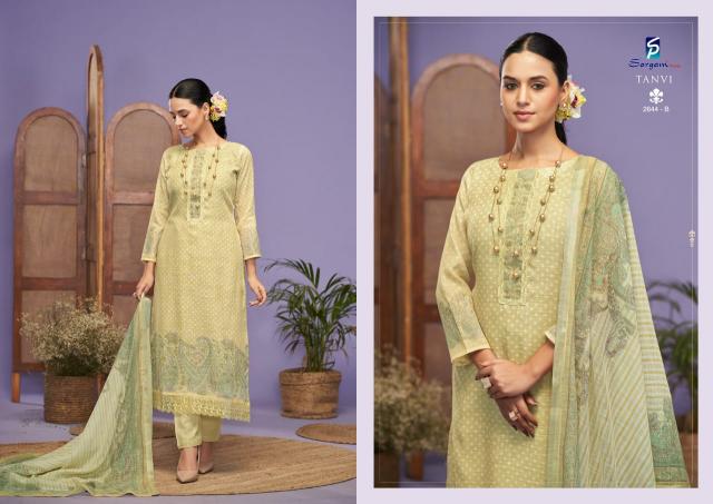 Sargam Tanvi catalog wholesale dress materials in chennai