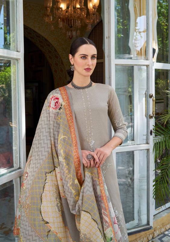 The Hermitage Shop Shamiana Catalog dress material wholesale jetpur gujarat