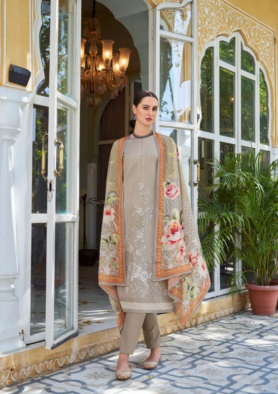 The Hermitage Shop Shamiana Catalog dress material wholesale jetpur gujarat