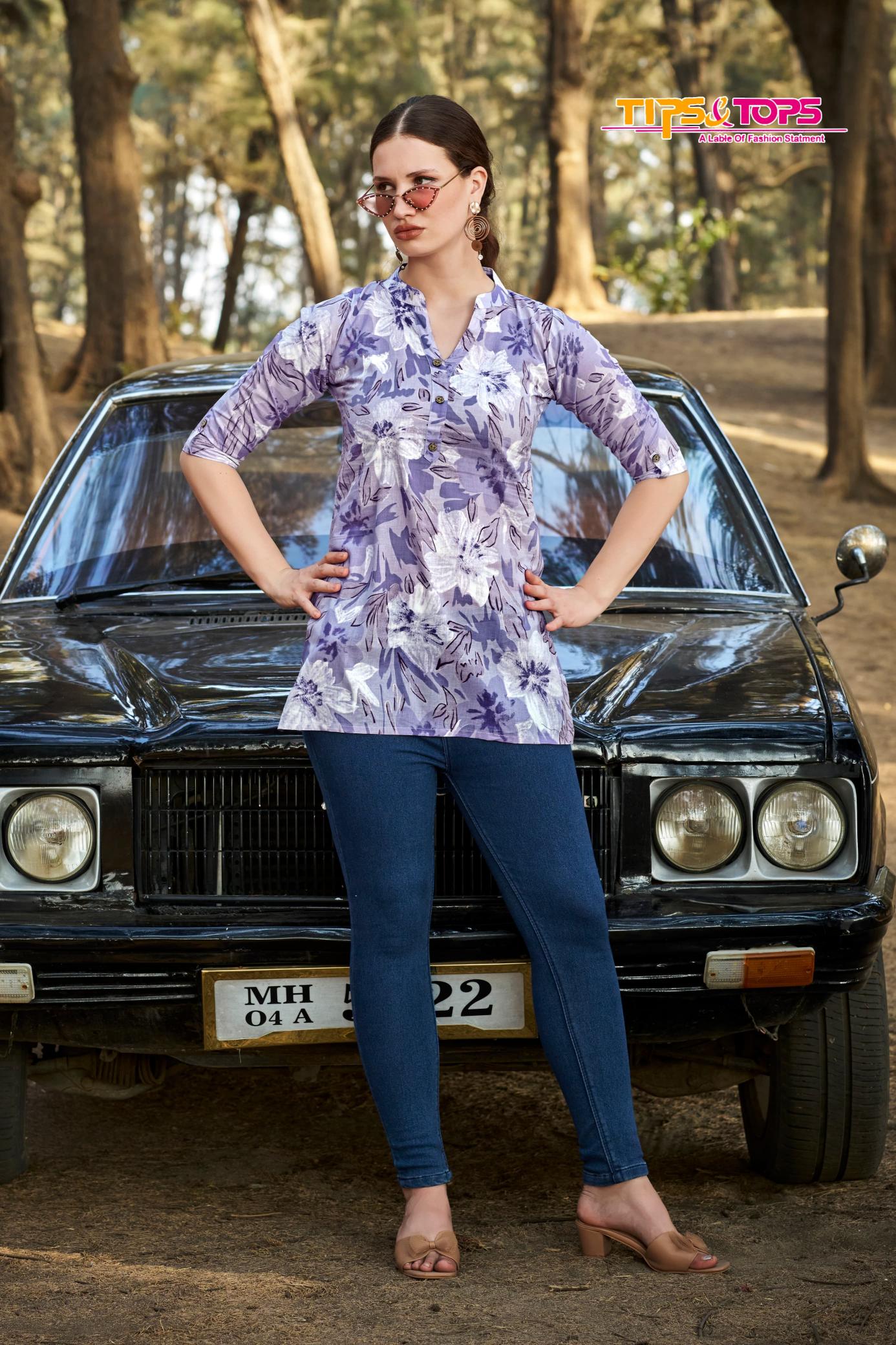 Tips & Tops Cotton Shorties Vol 7 Catalog short kurtis for skirts online india