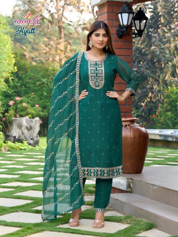 Aanchi Hyatt catalog kurtis online shopping india