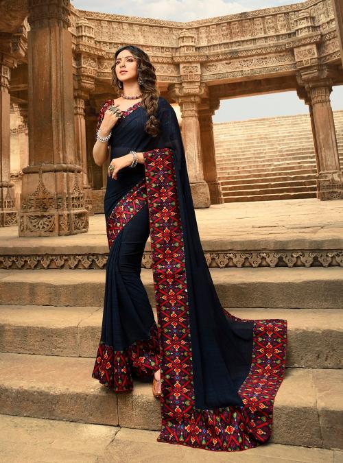 Dazira Georgette Silk catalog india saree online