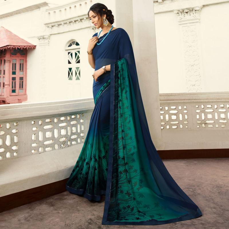 Dazira Georgette Silk catalog india saree online