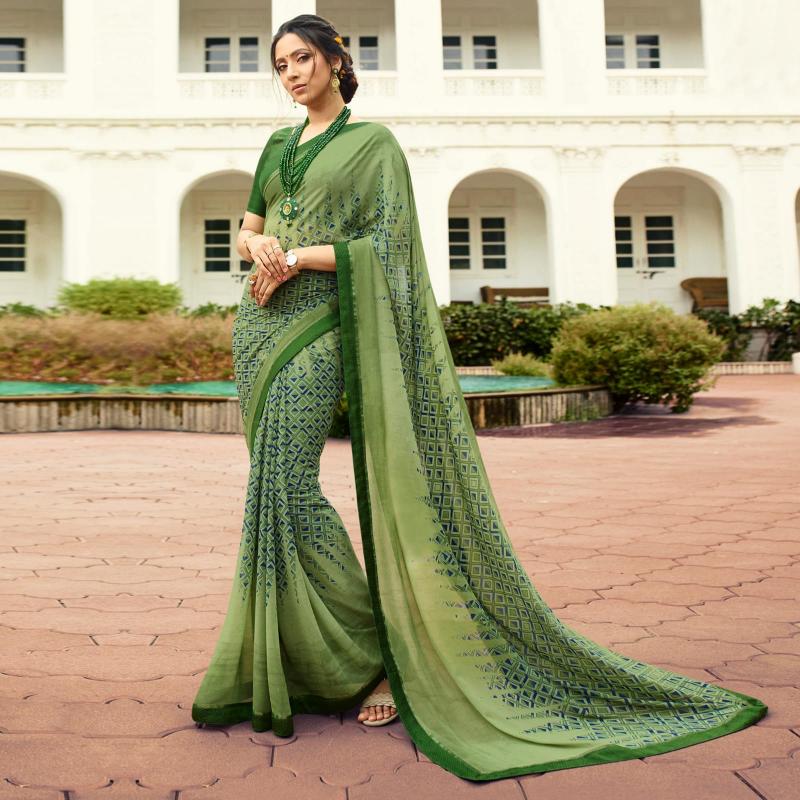 Dazira Georgette Silk catalog india saree online