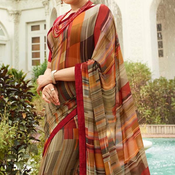 Dazira Georgette Silk catalog india saree online