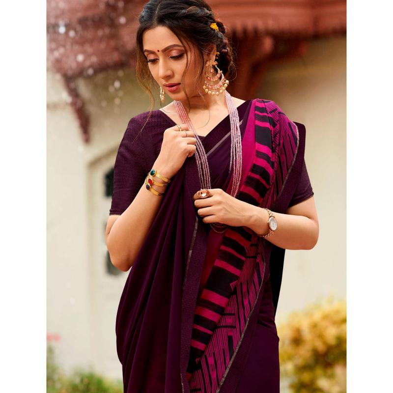 Dazira Georgette Silk catalog india saree online
