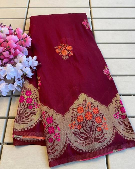 Dazira Khadi silk weaving vol 1 catalog wedding saree wholesalers surat
