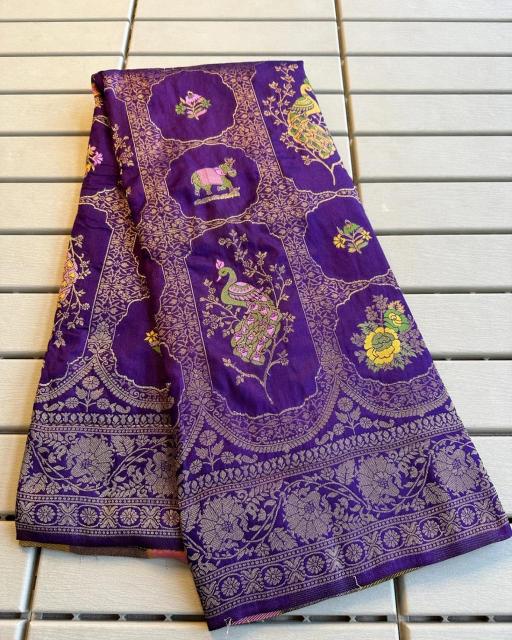 Dazira Pure Soft Banarasi Matka Silk Vol 4 catalog saree online purchase in india