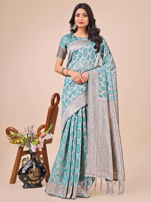 Dazira Surtal catalog best linen saree brands in india