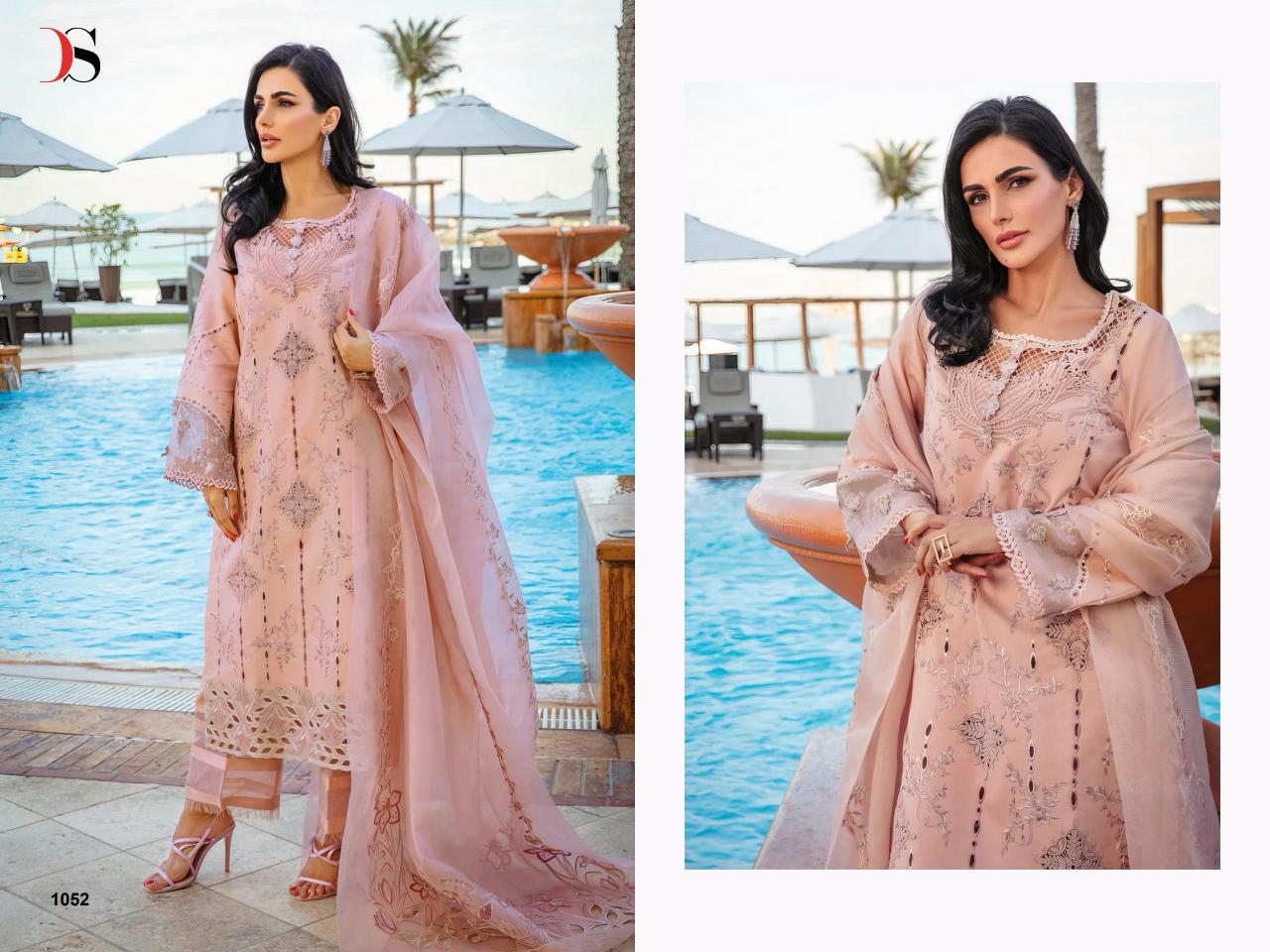 Deepsy Qalamkar 25 Vol 2 catalog pakistani party wear salwar suits designer west