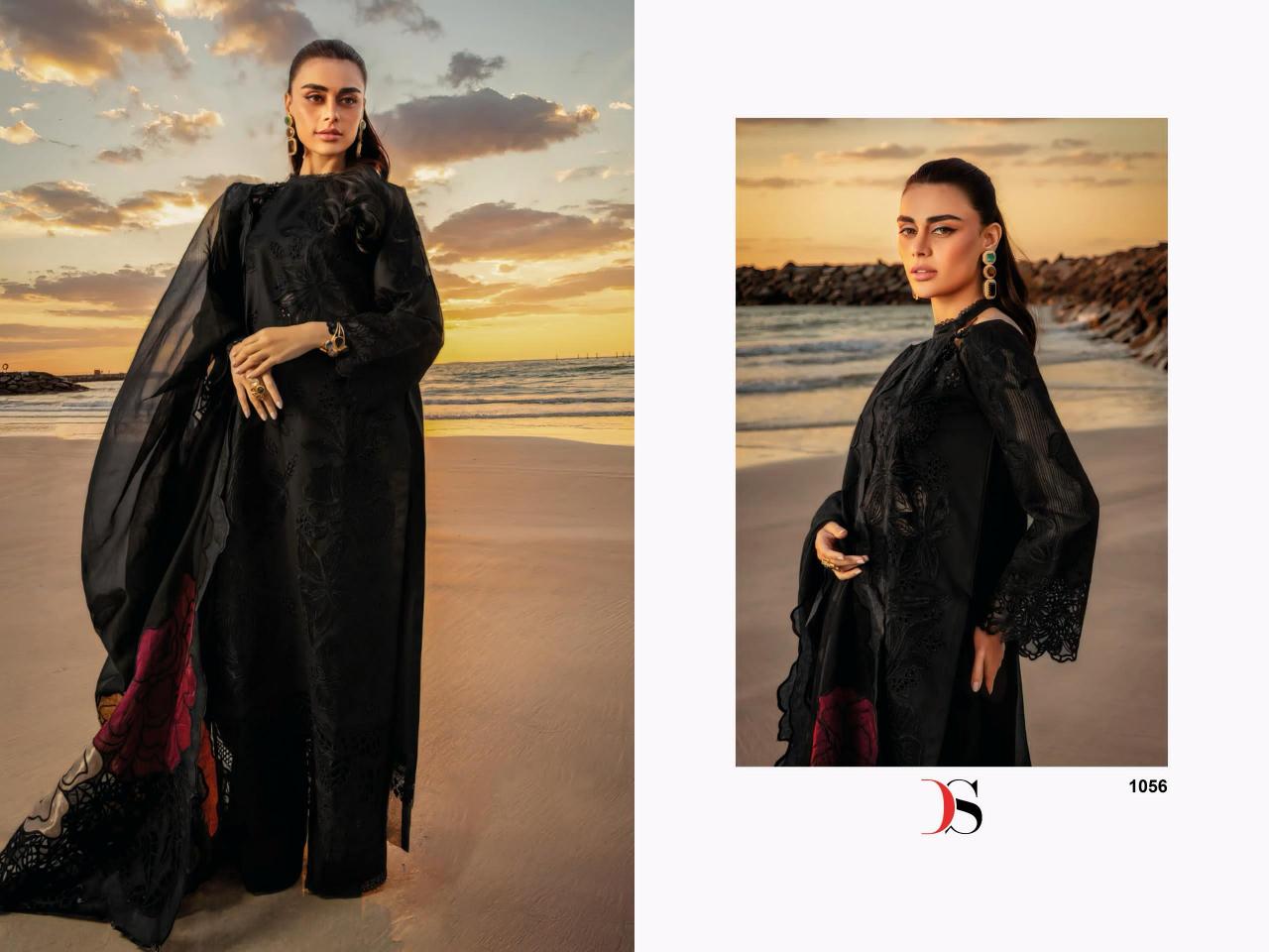 Deepsy Qalamkar 25 Vol 2 catalog pakistani party wear salwar suits designer west