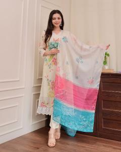 Felocity Madhuri 3 catalog fab india kurti chudidar dupatta