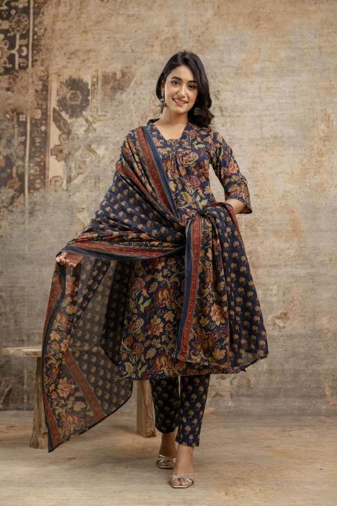 Felocity Premium cotton vol 1 catalog design dupatta and kurti in india price