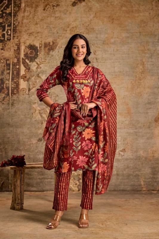 Felocity Premium cotton vol 1 catalog design dupatta and kurti in india price