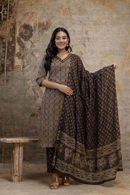 Felocity Premium cotton vol 1 catalog design dupatta and kurti in india price