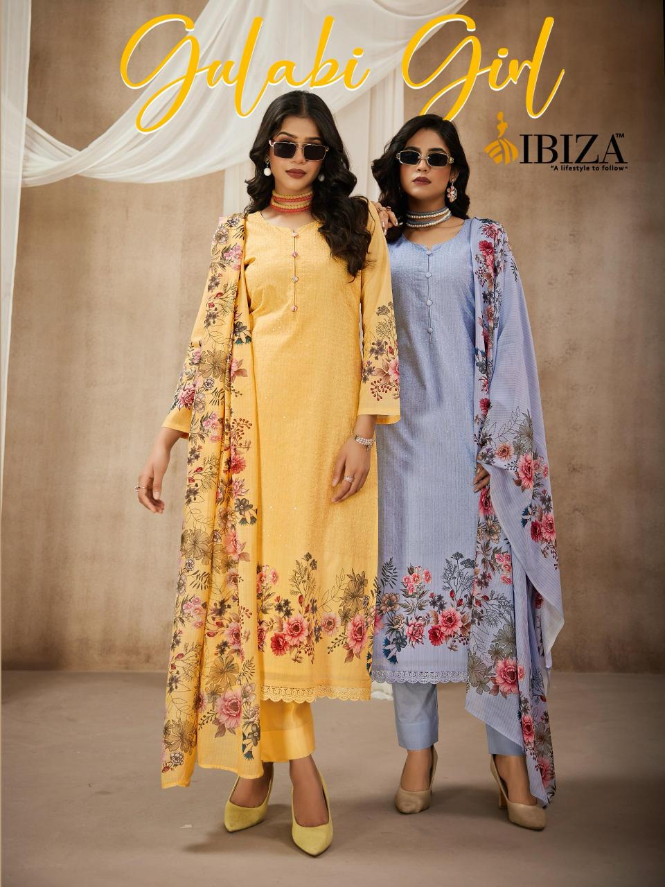 Ibiza Gulabi Girl catalog wholesale salwar kameez mart