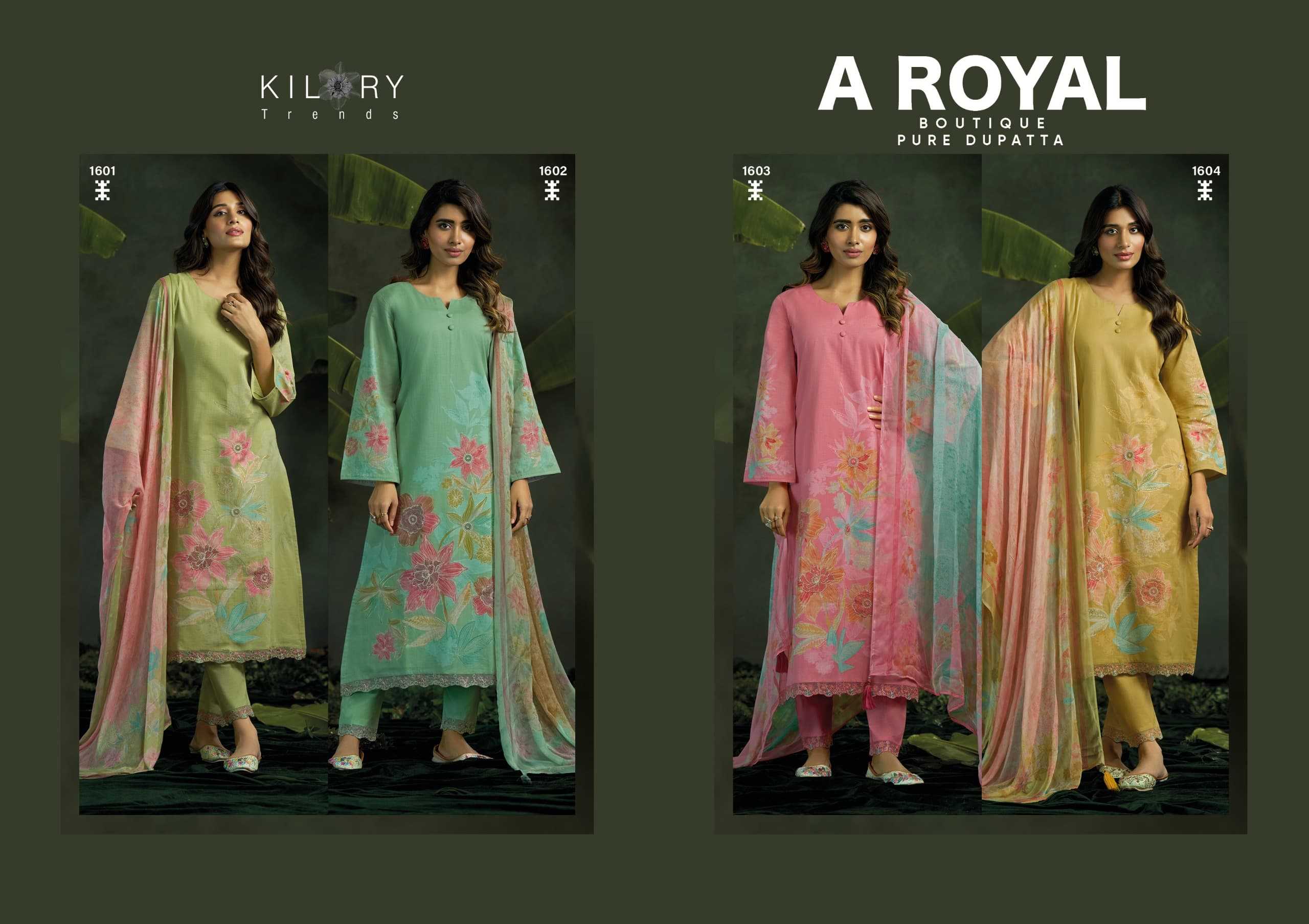 Kilory A Royal Boutique catalog salwar kameez surat wholesale