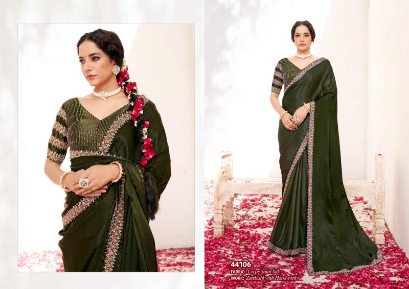 Mahotsav Norita 44100 Series Varya catalog silk sarees manufacturers in surat
