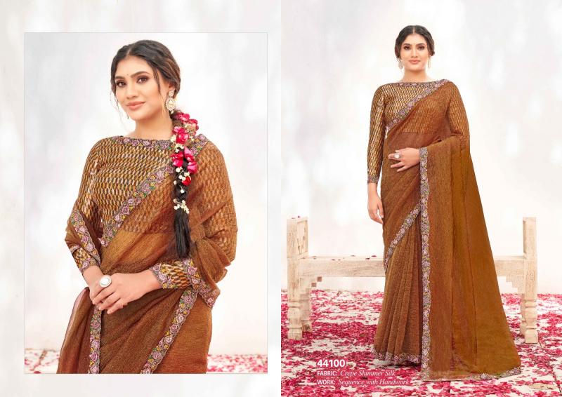 Mahotsav Norita 44100 Series Varya catalog silk sarees manufacturers in surat