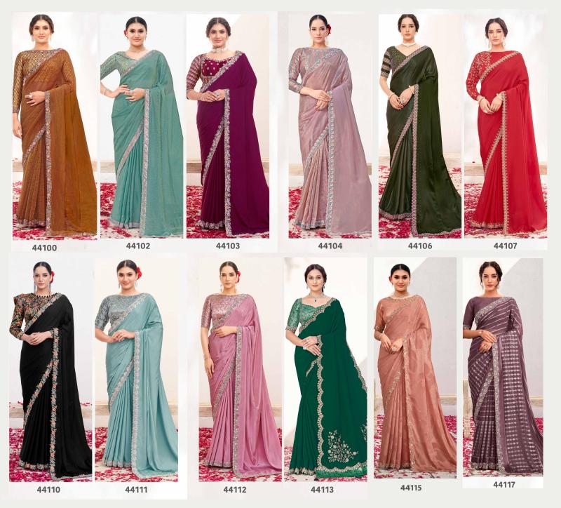 Mahotsav Norita 44100 Series Varya catalog silk sarees manufacturers in surat