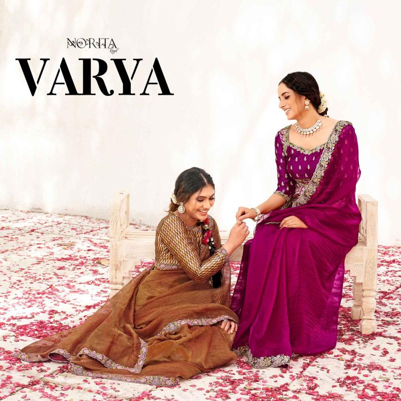 Mahotsav Norita 44100 Series Varya catalog silk sarees manufacturers in surat