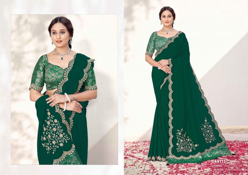 Mahotsav Norita 44100 Series Varya catalog silk sarees manufacturers in surat