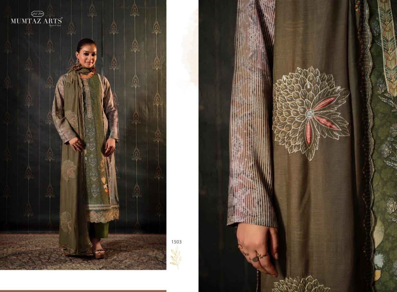 Mumtaz Arts Sitaray Muslin catalog dress material wholesale market surat