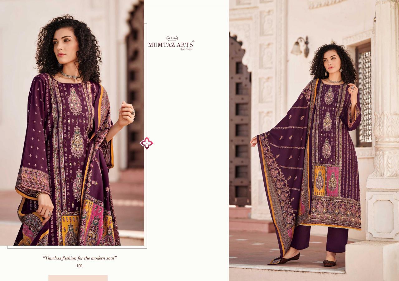 Mumtaz Arts Tasveer Catalog wholesale dress material shops in surat