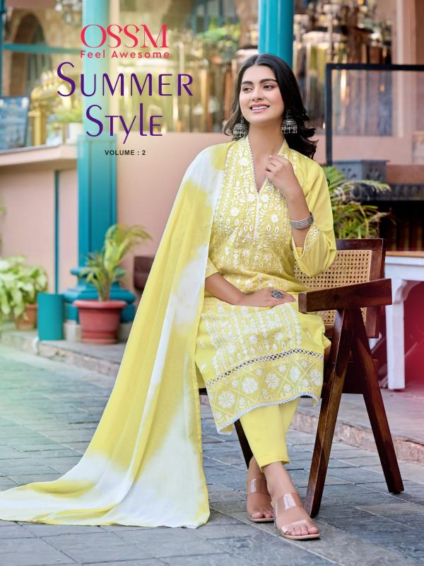 Ossm Summer Style vol 2 catalog westside kurtis sale india