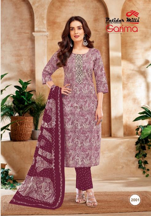 Patidar Garima Vol-2 – Kurti Pant With Dupatta - Wholesale Catalog