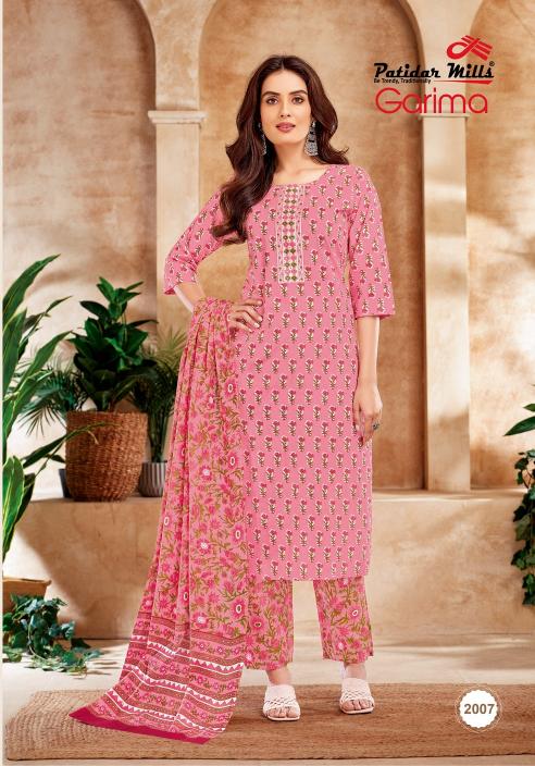 Patidar Garima Vol-2 – Kurti Pant With Dupatta - Wholesale Catalog