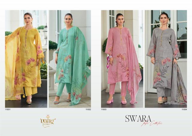 Rang Fashion Swara catalog surat wholesale market dress materials