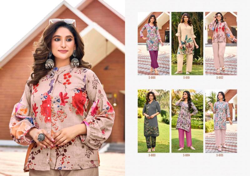 Sabella Heetika catalog cotton co ord set 