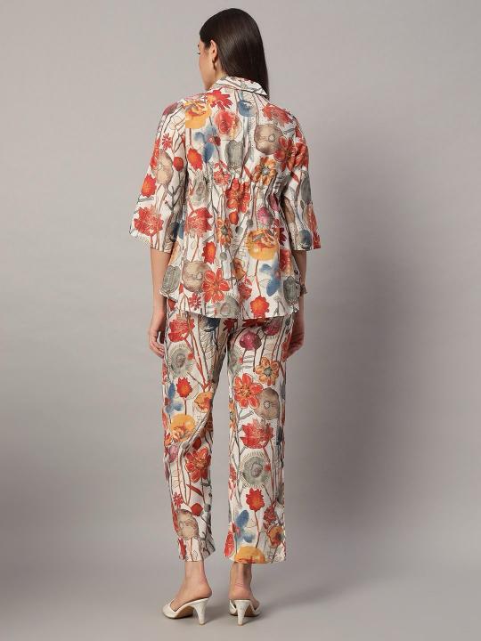 Sabella Tanyaa P 209 catalog Premium Mul Chanderi Hand Work co ord set