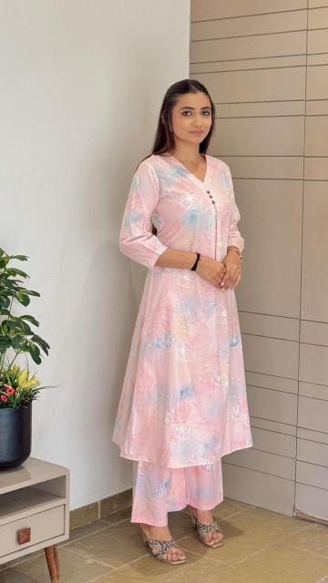Sabella Tanyaa P 211 catalog Premium Cotton A Line Co ord set 