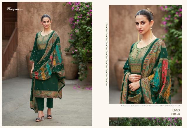 Sargam Henny catalog surat wholesale market dress materials