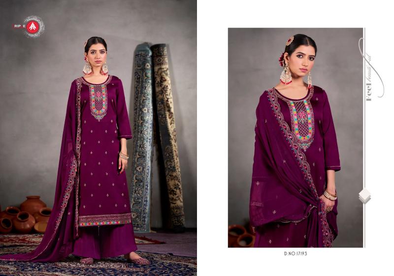 Triple Aaa Yarti Catalog wholesale dress material from surat mills 