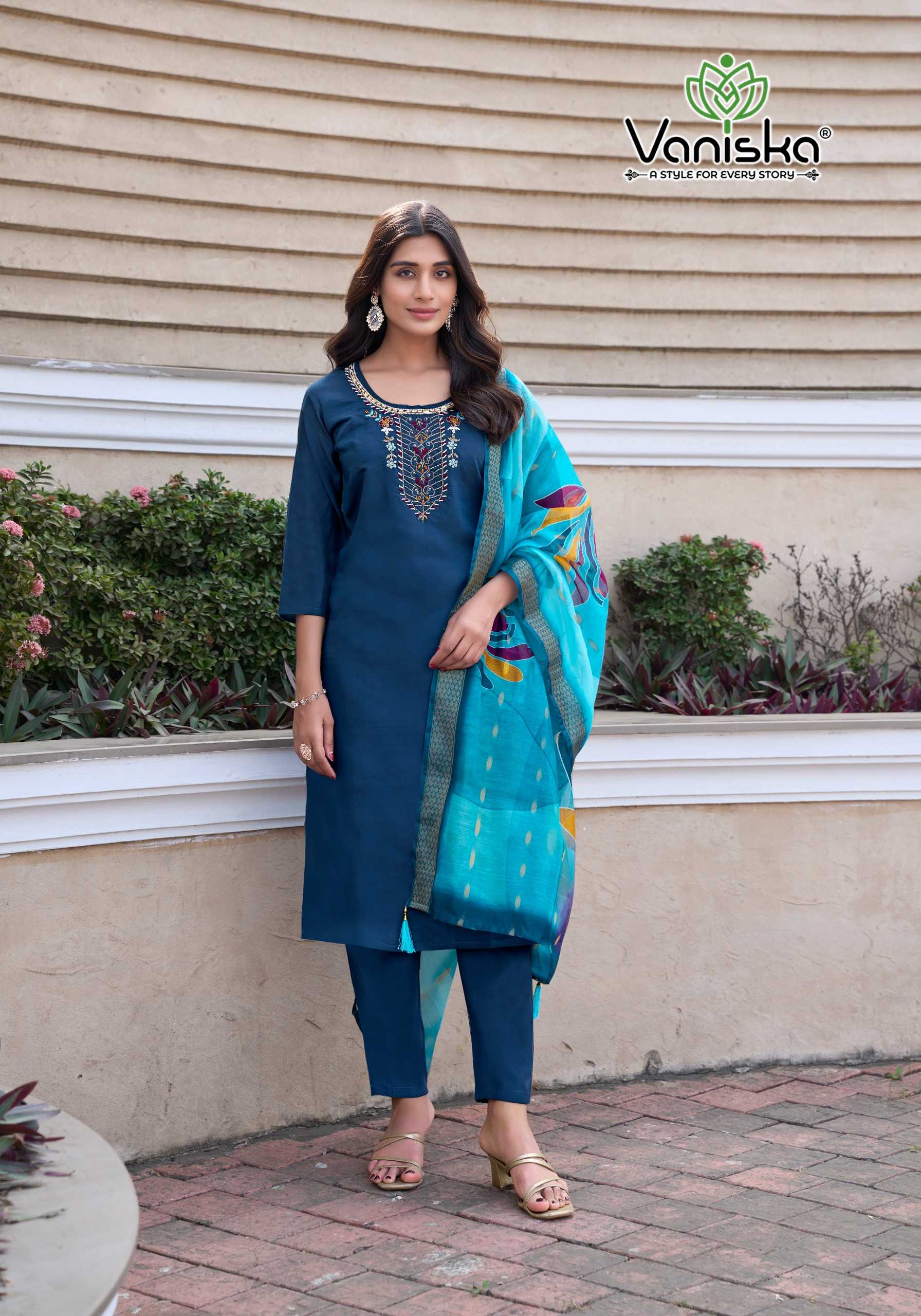 Vaniska Mahek Vol 1 Catalog famous kurti types in india