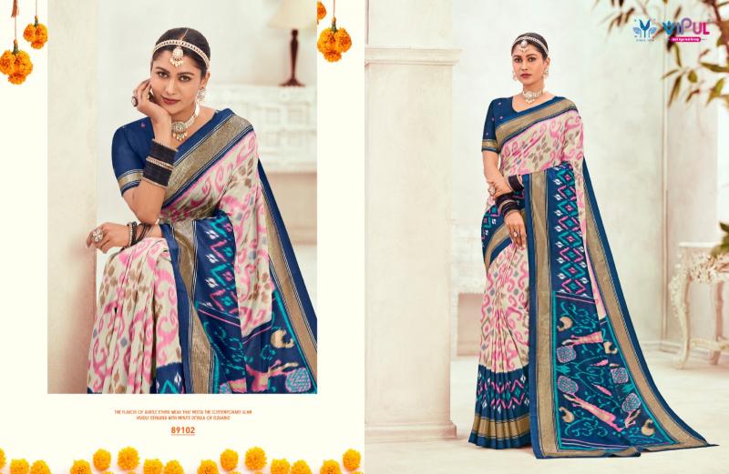 Vipul Gulmarg Silk Vol 6 catalog saree fabric online india