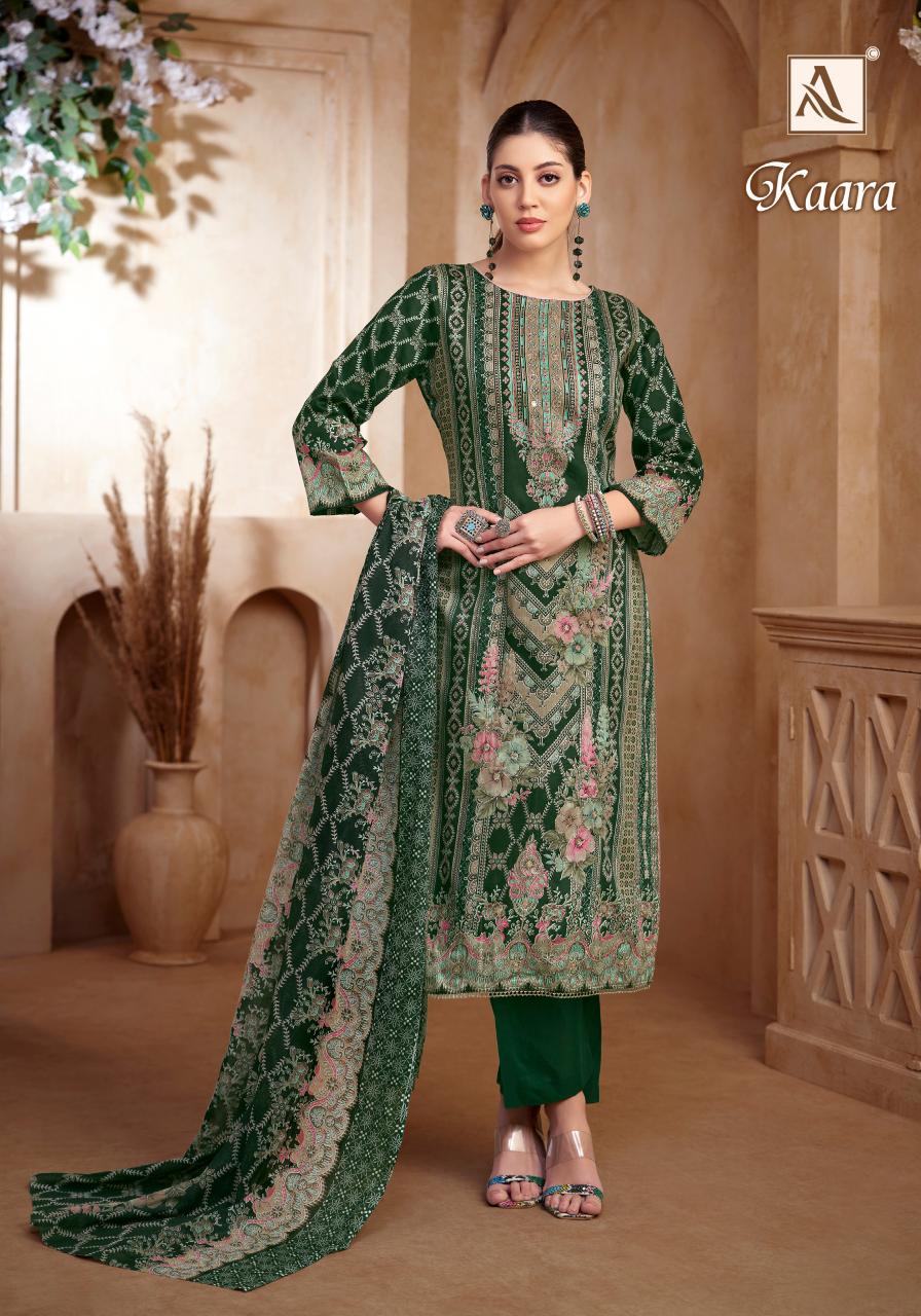 Alok Kaara catalog cotton dress material at wholesale price 