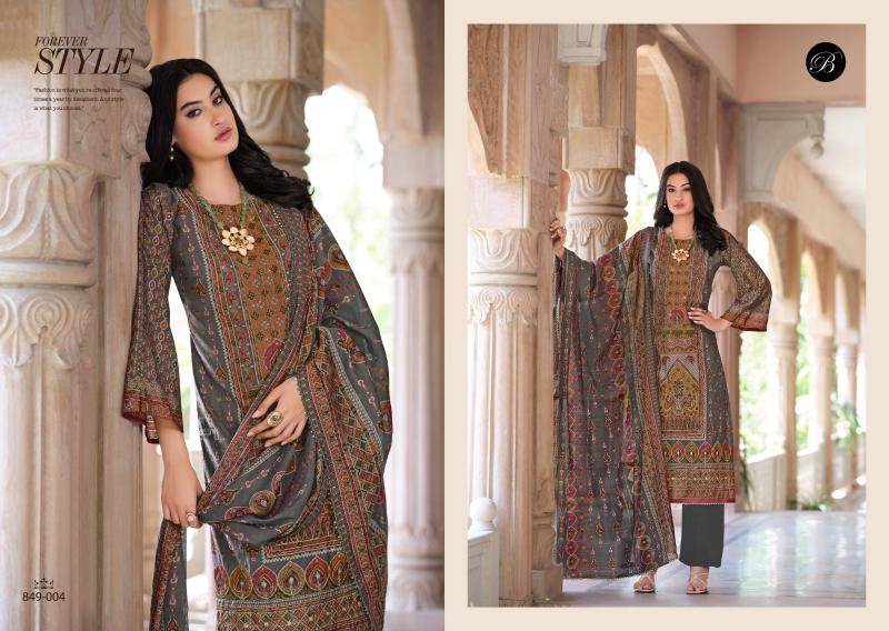 Belliza Nusrat Vol 5 catalog fancy dress material wholesale in mumbai