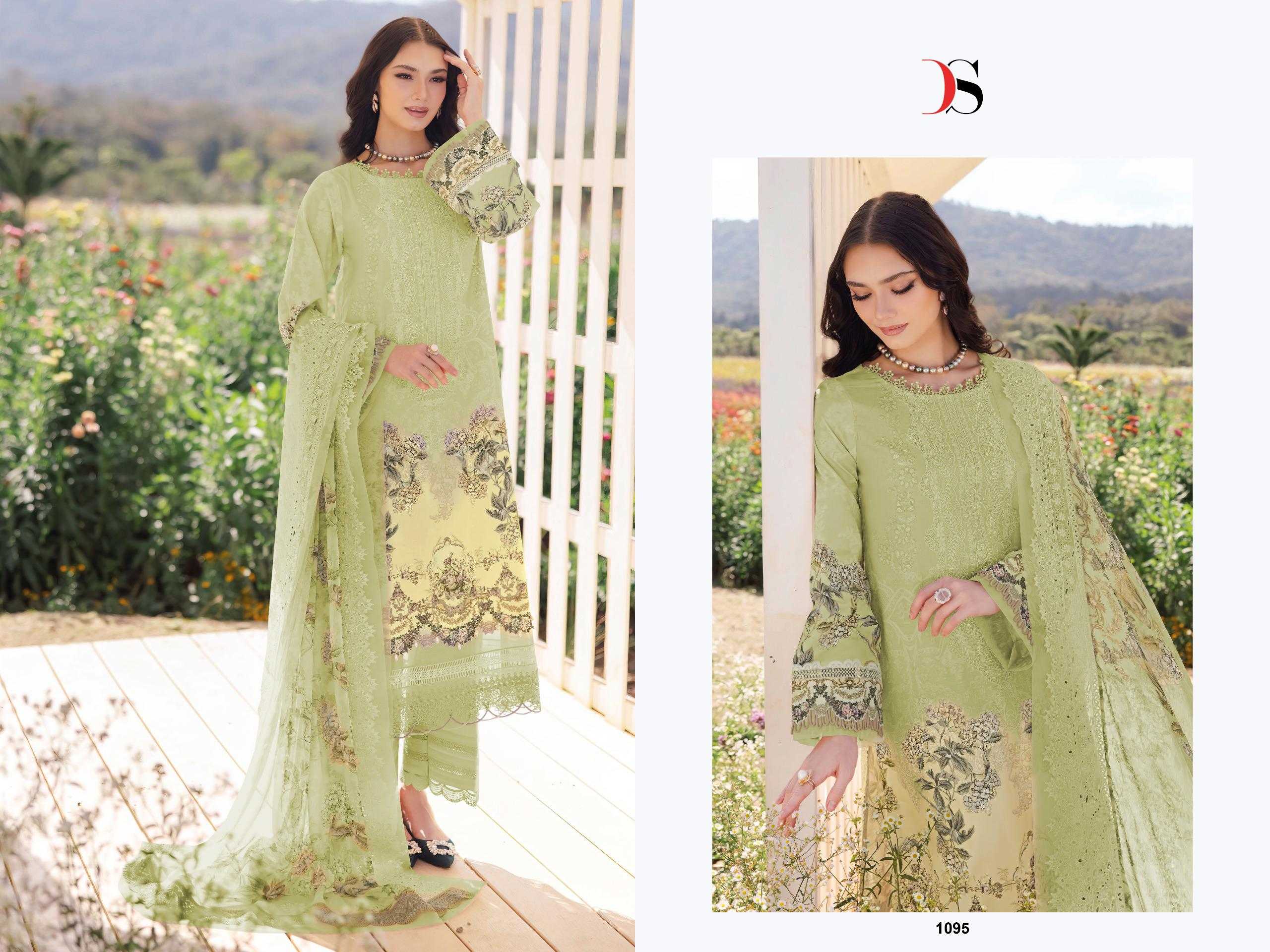 Deepsy Jade Niddle Wonder 25 Nx catalog Cotton Dupatta pakistani cotton suits on india