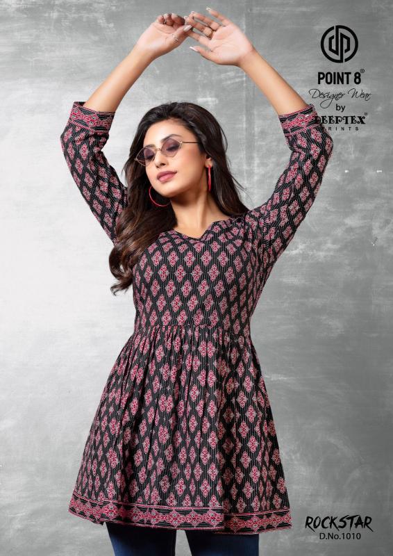 Deeptex RockStar Vol-1 – Short Tunic Tops - Wholesale Catalog