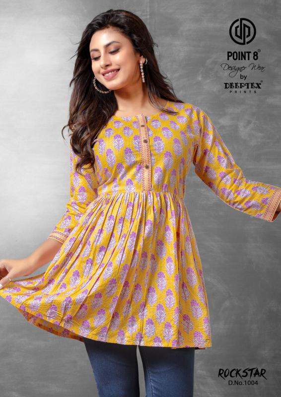 Deeptex RockStar Vol-1 – Short Tunic Tops - Wholesale Catalog