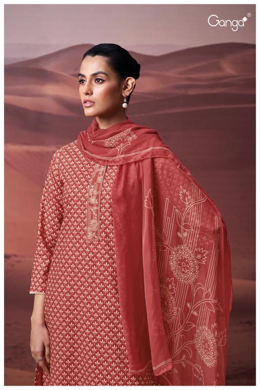 Ganga Kairavi 3576 catalog designer salwar kameez at wholesale price