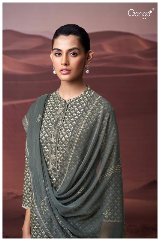 Ganga Kairavi 3576 catalog designer salwar kameez at wholesale price